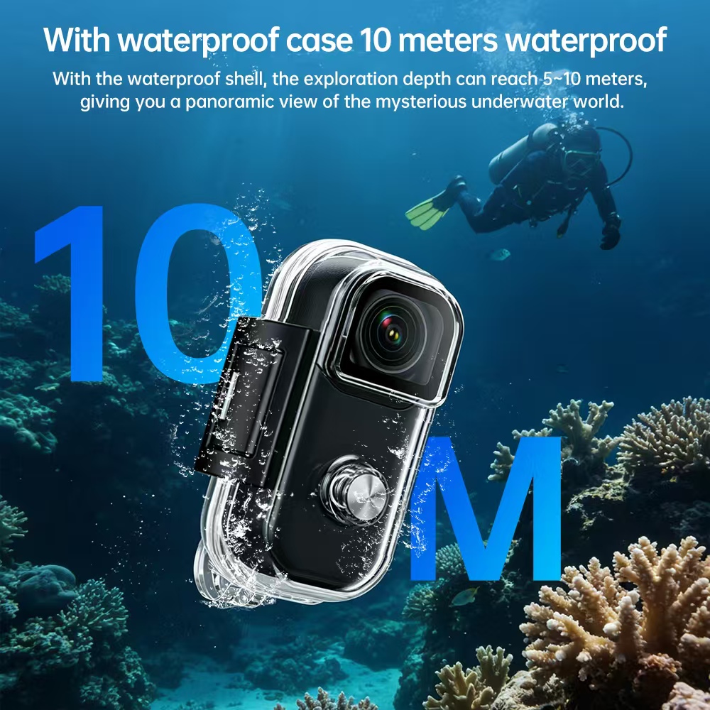 Mini 4K Action Camera Hands-Fr - огляд і ціна Outdoor Adventure Video