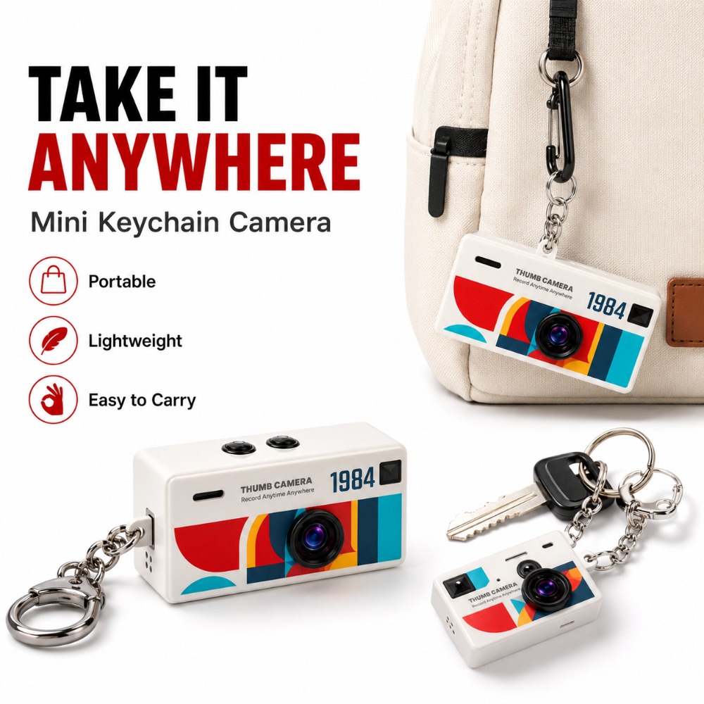 Compact Mini Thumb Camera Keyc - огляд і ціна Outdoor Adventure Video