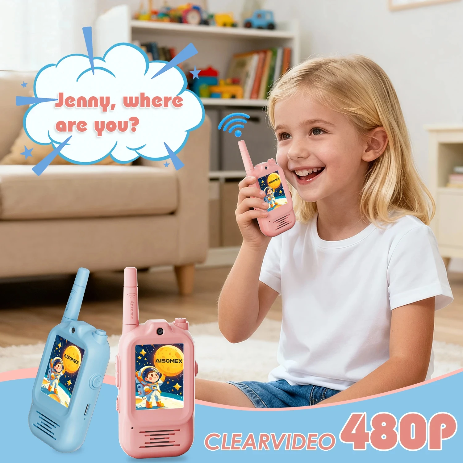2pcs Kids Video Walkie Talkie  - огляд і ціна Outdoor Adventure Video