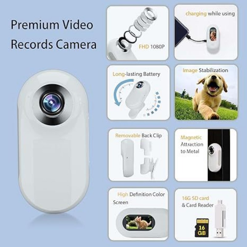 Pet Collar Camera-Waterproof H - огляд і ціна Outdoor Adventure Video