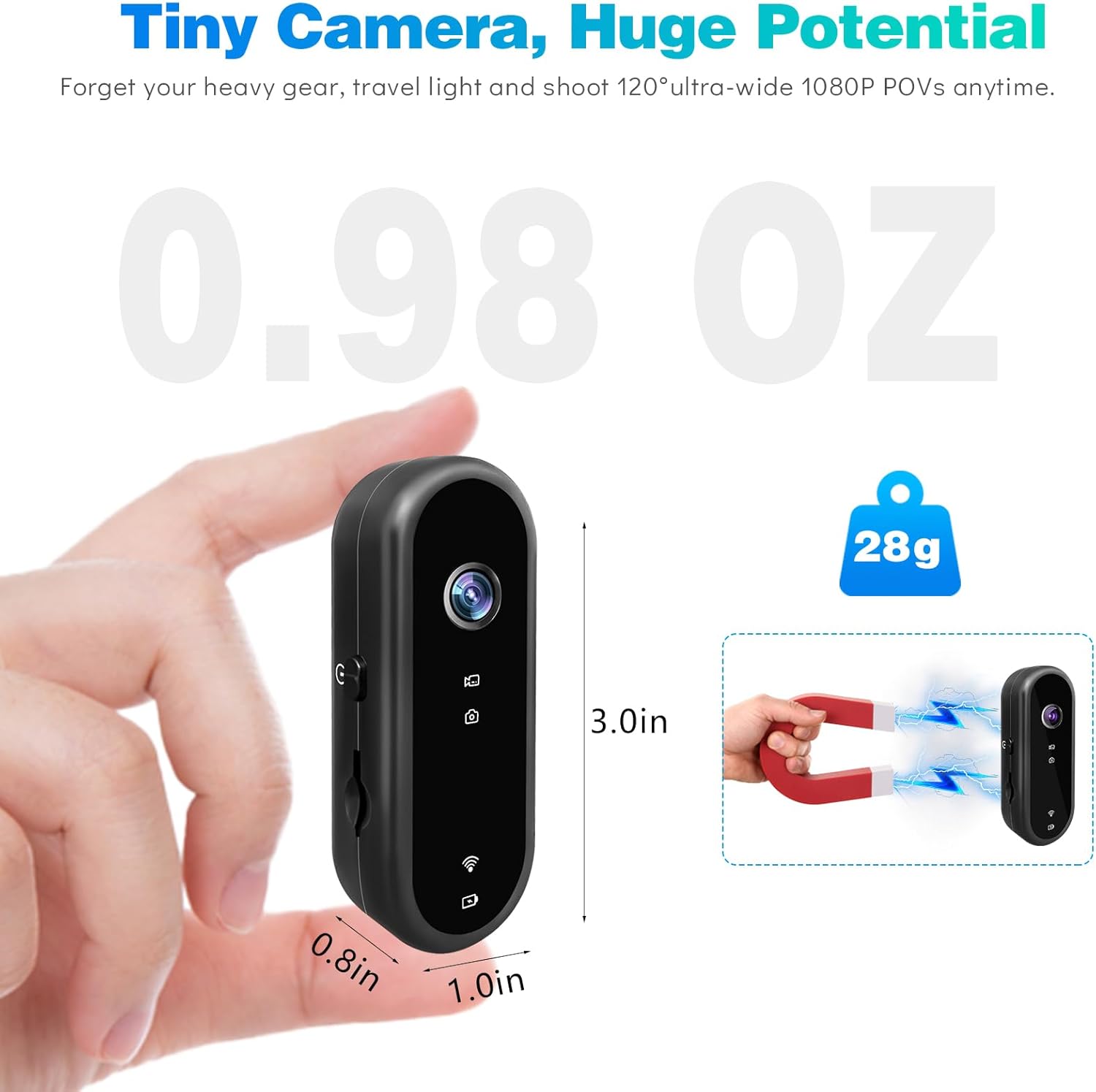 Mini WiFi Action Camera 1080P, - огляд і ціна Outdoor Adventure Video